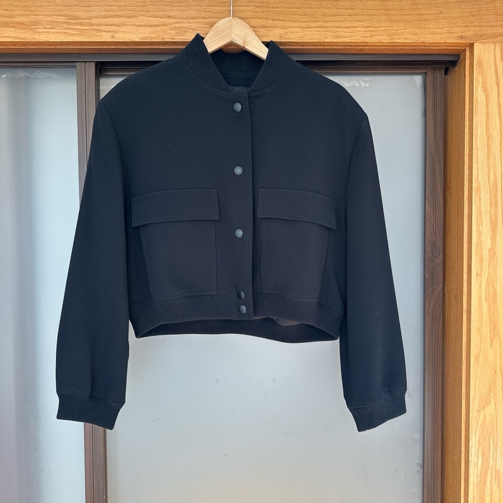 Zara Black Cropped Jacket